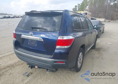 2013 Toyota Highlander Se V6 z USA, uszkodzony, nr VIN 5TDZK3EH5DS131283